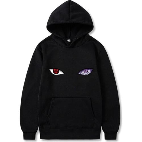 Sweatshirt Akatsuki Cloud Symbols Print Hoodies Japan Anime Streetwear Men Women Oversized Pullover Harajuku Personality Hoody