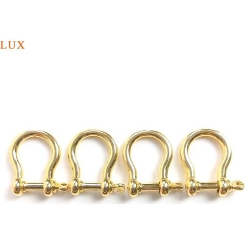 5pcs Unique U Pendant For Necklace U Shape Pendants Minimalist U Shape Charms Dainty Pendant For Women Minimalist Jewelry Making