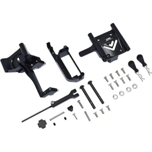 Aluminum Alloy Handbrake + Center Differential Upper Cover for ARRMA-1/7 INFRACTION 6S BLX RC Model Car