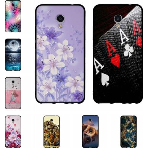 3D Printing Cover For Meizu MX6 Soft Silicone Bumper Case For Meizu MX 6 TPU Back Pattern For Meizu mx6 Phone Shell 5.5 inch