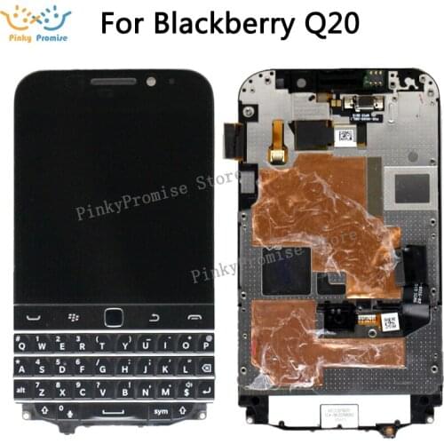 For Blackberry Classic Q20 LCD Display Touch Screen Digitizer Assembly Replacement Parts 720x720 For 3.5" BlackBerry Q20 LCD