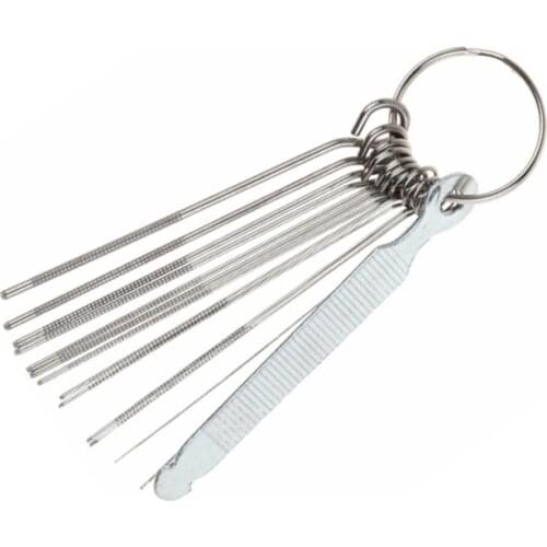 1 pc Guitar Repair Tools Slotted Nuts File Saw Rods Filing Set Luthier Replacement Accessory Capo Guitar