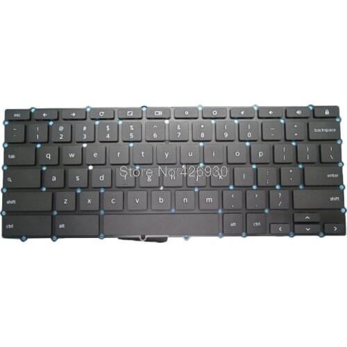 Laptop Keyboard For eduGear For Chromebook CMT 11.6 English US black without frame new