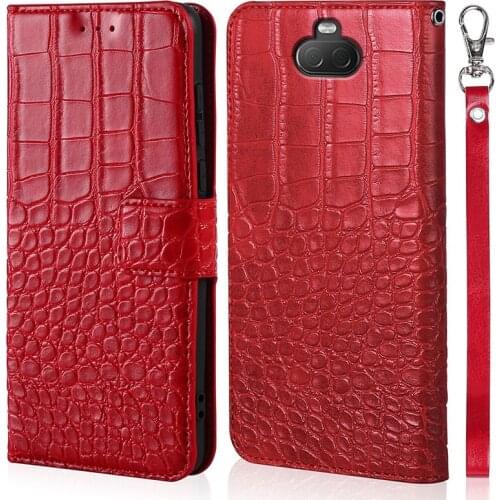 Leather Flip Case For Sony Xperia XA3 10 Case XA3 6.0" Phone Book Cover for Sony Xperia XA3 Ultra / Xperia 10 Plus / XA3 Plus