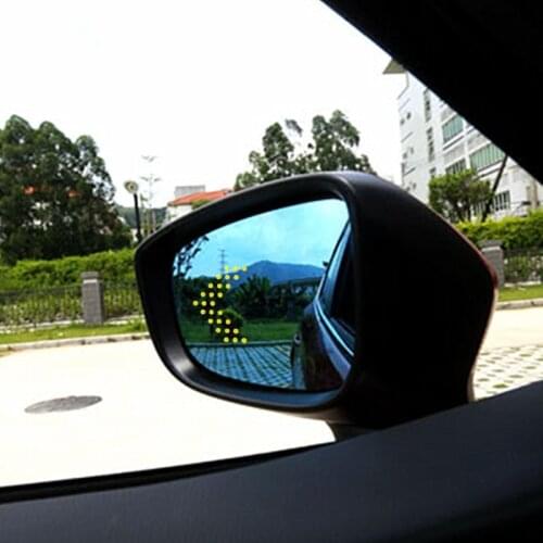 Brand New Power Heated Blue Wide Angle Sight Side Rear View Mirror Glasses For Mazda Atenza