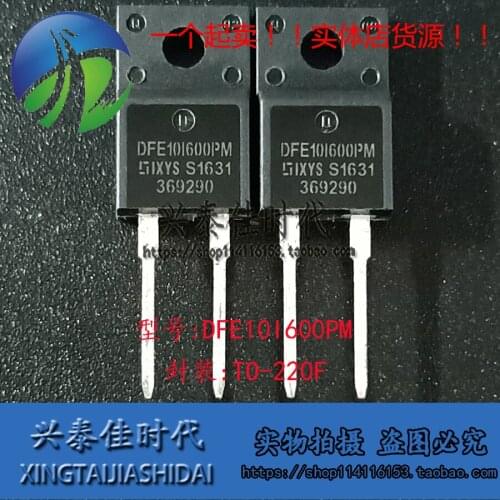 Original new 5pcs/ DFE10I600PM 10A/600V TO-220F