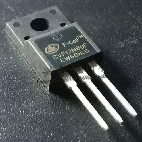 Original new 5pcs/ SVF12N60F 12A600V TO-220F