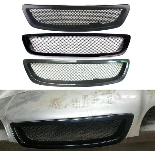 Front Bumper Center Grille Grill Refit For LEXUS GS300 GS400 GS430 1998-2005 Matt Black, Carbon Fiber