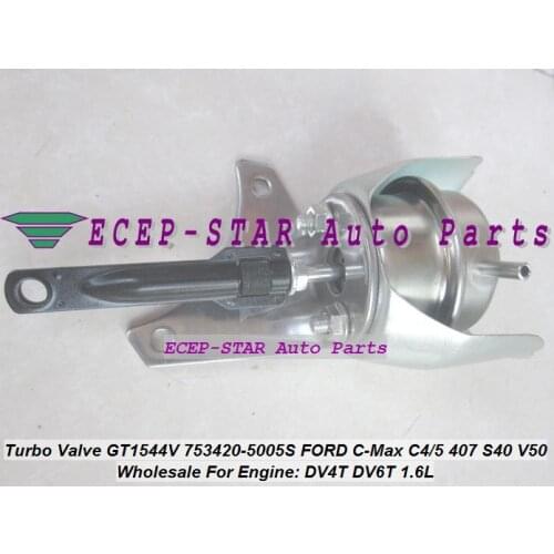 Turbo wastegate Actuator GT1544V 753420 753420-5004S 753420-0002 For CITROEN C3 C4 C5 For Peugeot 307 407 DV4T DV6TED4 1.6L Hdi