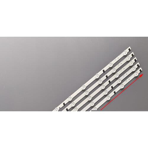 TV LED Bars For Samsung UE32F4000AW UE32F5300AW UE32F5300AK UE32F5000AK UE32F5030AW LED Backlight Strip Kit 9 Lamp Lens 5 Bands