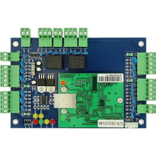 TCP/IP Wiegand Door Entry Access Control Board Module Controller For 1/2/4 Door Entry Systems