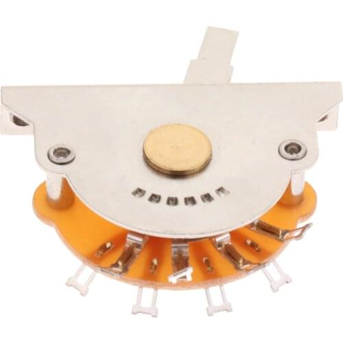 Tooyful 1 Set Alloy 5 Way Lever Pickup Selector Switch with Tips for Electric Guitar Accessory