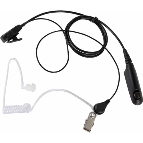 Air Acoustic Tube Earpiece Mic Headset PTT for Motorola GP380 Portable Radio Walkie Talkie GP 340 GP328 GP1280 PRO5150 GP338