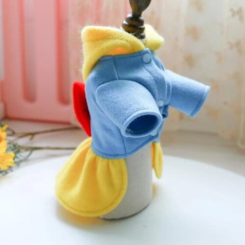 Princess Dog Dress Cat Puppy Skirt Winter Dog Clothes Female Pet Outfit Pomeranian Schnauzer Poodle Bichon Frise Costumes