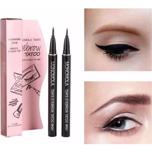 1pcs Long Lasting Waterproof Eyebrow Pen Tattoo Pencil Liner Anti-sweat Not Take Off Makeup Natural Eye Makeup Cosmetic TSLM1