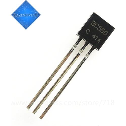 100pcs/lot BC560C BC560 560C TO-92 In Stock