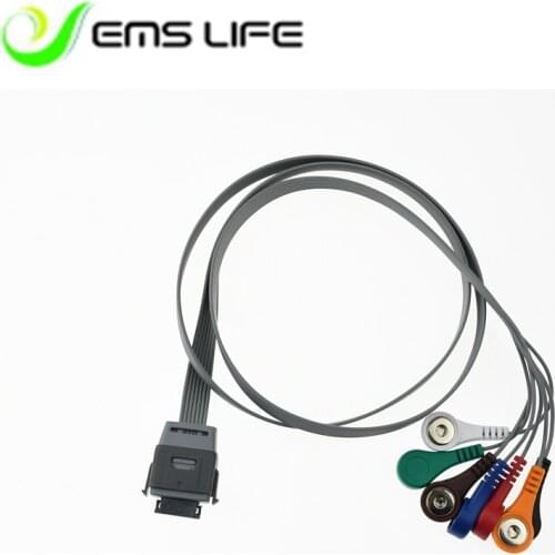 2018 wholesale bi-biomedical holter ECG cable 10lead 7lead snap