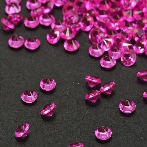 4mm confetti Crystals Scatter Acrylic Diamonds bead for Gift Craft Birthday Wedding Party baby shower table favor Decor DIY