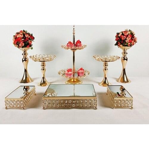 8pcs/lot 2-Tier Stacked Cupcake and Dessert Tower
