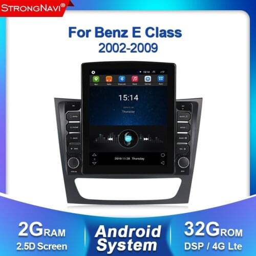 DSP Android 2+32G Car DVD Multimedia For Mercedes Benz E-Class W211 E200 E220 E300 E350 E240 E280 CLS W219 GPS Navigation