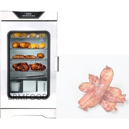 Stainless Steel Electric Smoker Chicken Sausage Machine Smoking Fish Oven Manufacturer Smoke Meat Maker