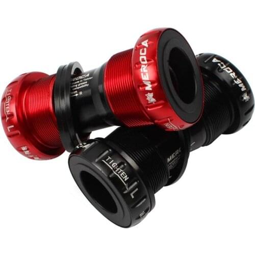 Mountain Bike Bicycle BB Shaft Ceramic Cylinder Shaft Screw-in Center Shaft Thread Center Shaft Bottom Bracket