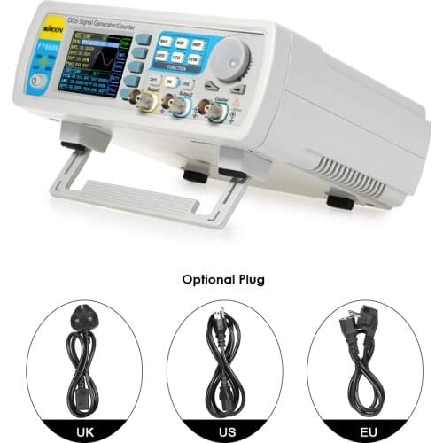 KKmoon Digital DDS Dual-channel Function Generator Signal Arbitrary Waveform Generator 250MSa/s 14bits Frequency Meter VCO 60MHz