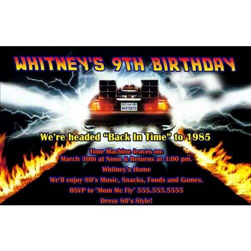 Classic Movie Posters Car Picture Silk Prints Back to the Further Art Print Painting Vintage Picture for Living Room Decoration