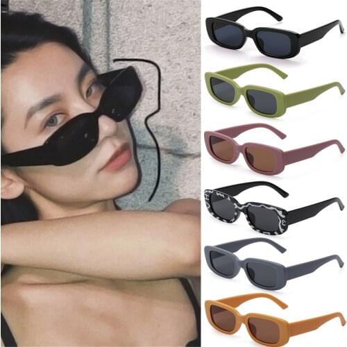 Square Rectangle Sunglasses for Women Anti blue Light Anti radiation Sun Glasses For Men Luxury Brand Retro Female Sunglasses