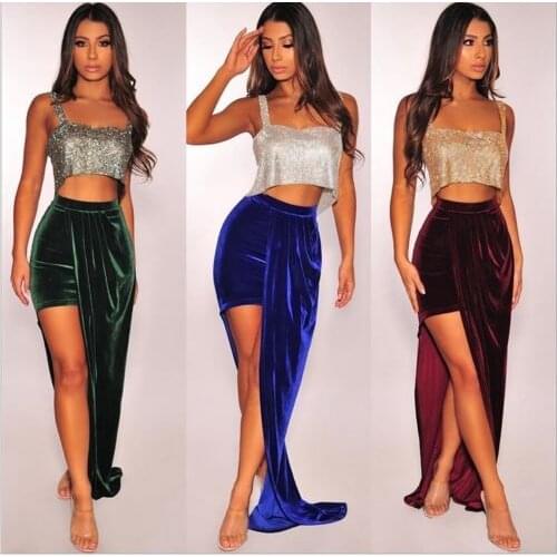 Summer New Style Sexy Women Nightclub Party Sparkly Crystal Rhinestone Metal Chainmail Halter Draped Bra Crop Top Strap Tube Top