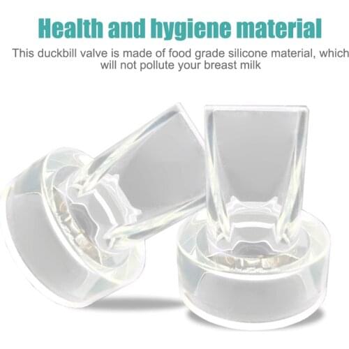 1pc Breast Pump Duckbill Valve Silicone Replacement Valve Electric Breast Pump Accessories Baby Breast Feeding Valve Breast Pump