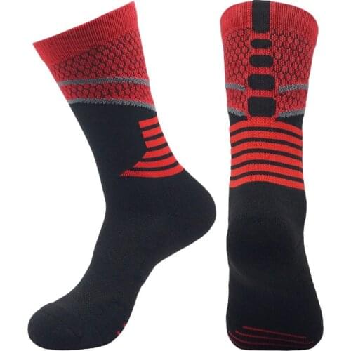 Brothock no-standard elite tide socks non-slip Thicken sweat-absorbent towel street basketball socks men sports socks stockings