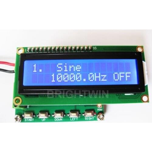 Original DDS Signal Generator Module Batter than M328 0.1Hz to 100KHz 8MHz High Speed DDS Generator Frequency Meter