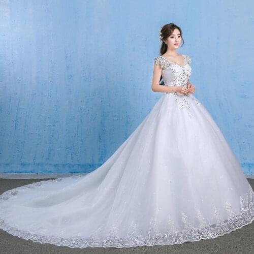 Omhoccss Wedding Dresses With A Train