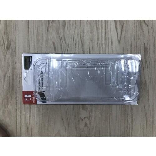 For nintendo ns switch joy-con console transparent crystal hard plastic protect cover set