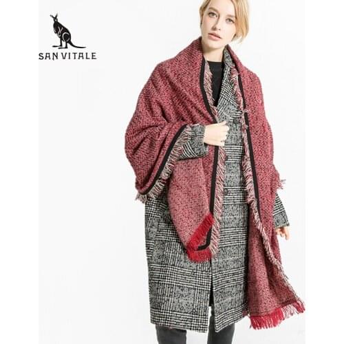 Женские осенние шарфы SAN VITALE China At AliExpress