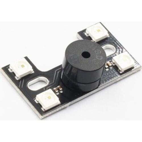 H LED Tail Light WS2812B With High Dual Buzzer Modes For Multicopters FPV F3F4F7 filght controller