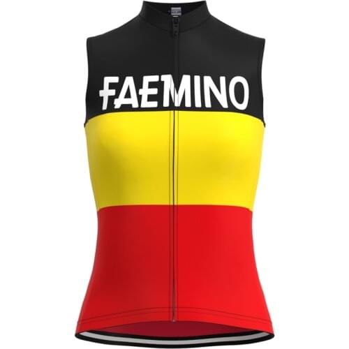 1962 Competition Italy FAEMINO Team Woman Retro Cycling Jersey Sleeveless Clothing Triathlon Bike Jersey maillot ciclismo hombre
