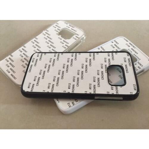 2D sublimation case for Samsung galaxy S7 PC Sublimation blank cover with insert glue 100pcs/Lot