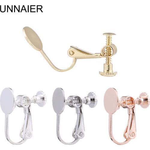 4pcs/pack 20pcs/pack, Spiral ear clip female 8mm veneer ear clip artifact without pierced earrings to change ear clip converter