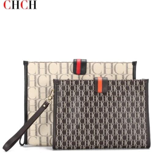 CHCH New Fashion Handbag Messenger Bags Luxury Wristlet Coin Card Holders Zipper Hasp Clutch Designer Ladies Wallet Purse Bolso