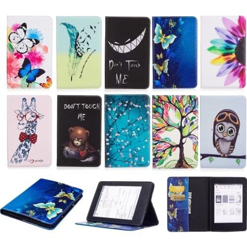 For Amazon Kindle Paperwhite Painting PU Leather Stand Case For Kindle Paperwhite 1/Paperwhite 2/Paperwhite 3 Case