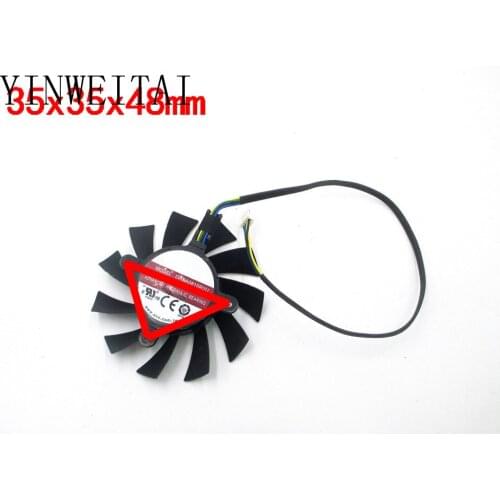 DASA0815R2U 12V 0.60A 75mm 34x36x48mm EVGA GTX550 GTX450 Graphics Card Cooling Fan 4Pin 4Wire