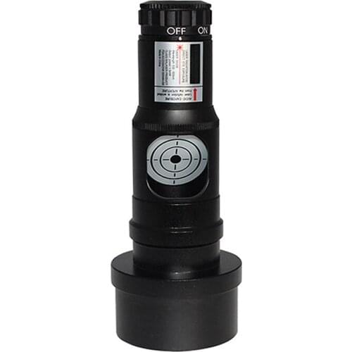 1.25inch Adjustable Deluxe Laser Collimator Alloy Calibrator for Reflector Astronomical Telescope Alignment with 2inch Adapter