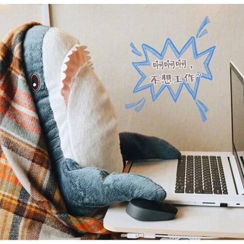 Giant Sales Cozy accompany Stuffed plush blue Shark Animal Birthday Gifts Cosplay toys