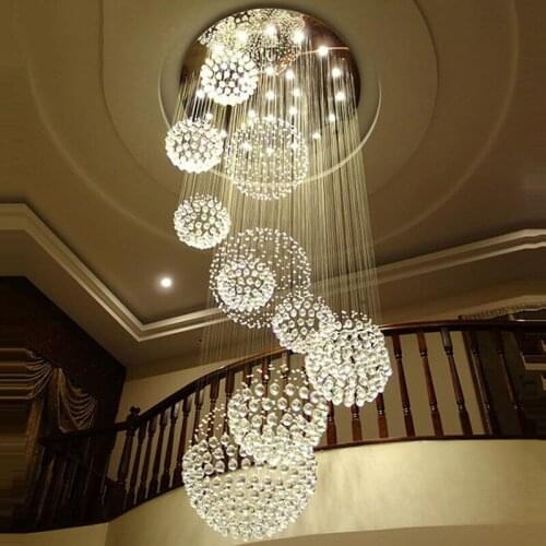 HOT sale New K9 LED Crystal Chandelier Modern Crystal Lamp 100% Guarantee 110 v-240 v