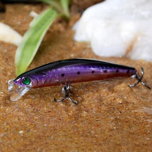 Artificial Minnow 7g/8cm Freshwater High Quality Plastic Fishing Bait 3D Eyes Bionic Anti-Corrosion Fishing Lure Hard Bait