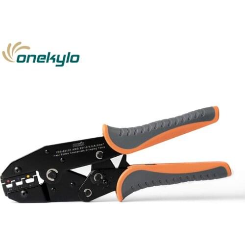 IWISS IWS-2210H Ratchet Heat Shrink Connectors Wire Crimping Tools from AWG22-10 Hand Crimper Plier