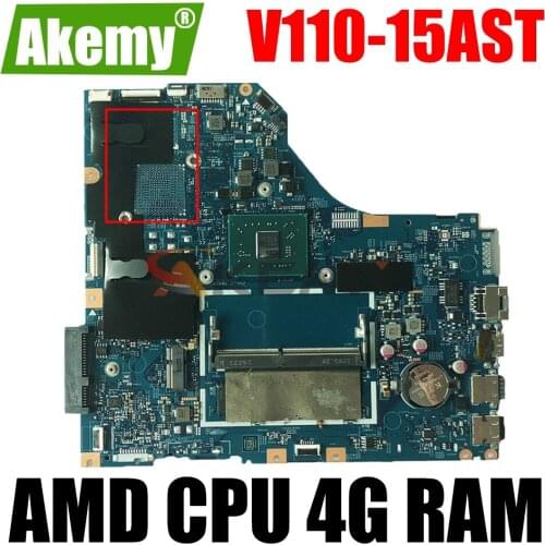 For Lenovo IdeaPad V110-15AST laptop motherboard LV1145_ASR_MB 15283-2 448.08A01.0031 with AMD CPU RAM 4GB 100% fully tested