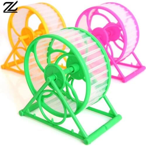 Pet Jogging Hamster Sports Running Spinner Sport Wheel Hamster Cage Inetractive Toy For Small Animals Exercise Wheels Supplies